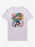 Lucky Charms Leprechaun & Marshmallows Women’s T-Shirt - BoxLunch Exclusive , OFF WHITE, hi-res
