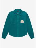 Sanrio Hello Kitty & Friends Good Day to Be Kind Overshirt, TEAL, hi-res