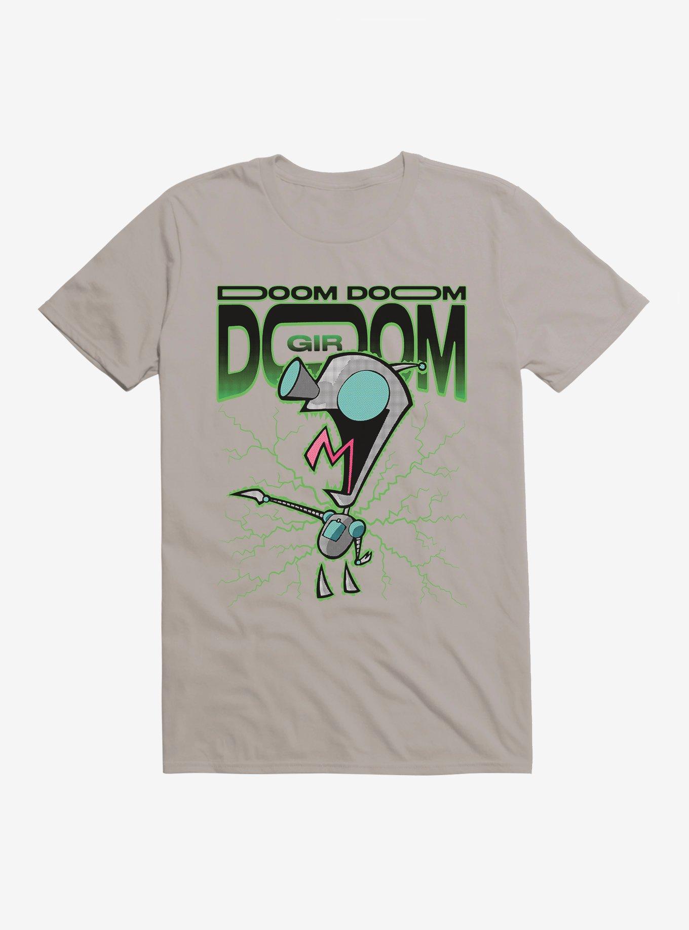 Invader Zim Gir T-Shirt, LIGHT GREY, hi-res