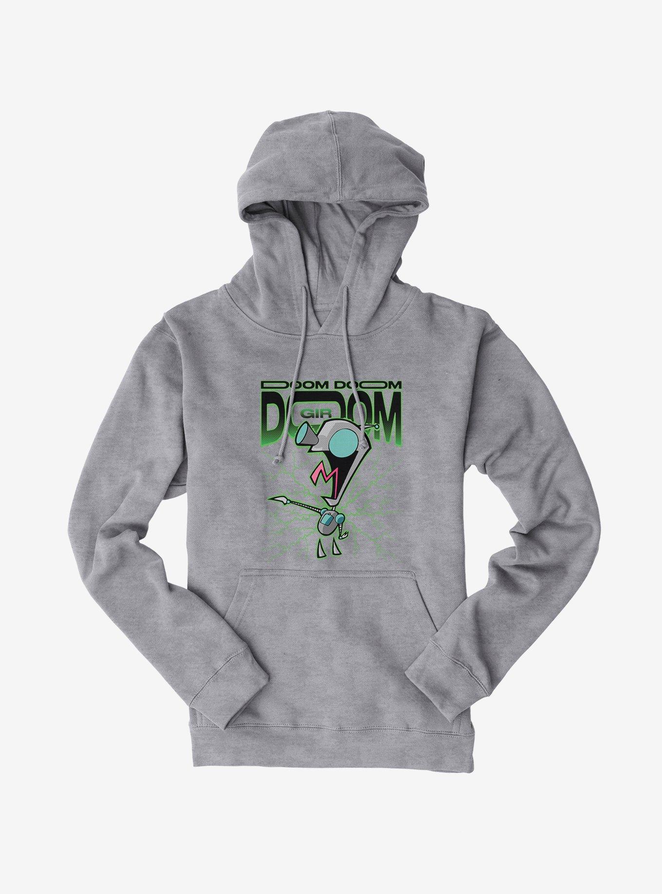 Invader zim gir hoodie with shop ears