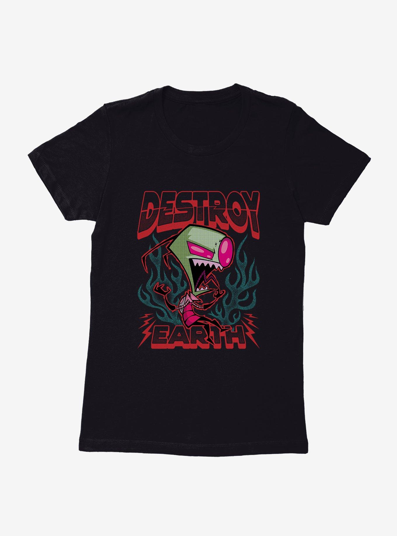 Invader Zim Destroy Womens T-Shirt, , hi-res