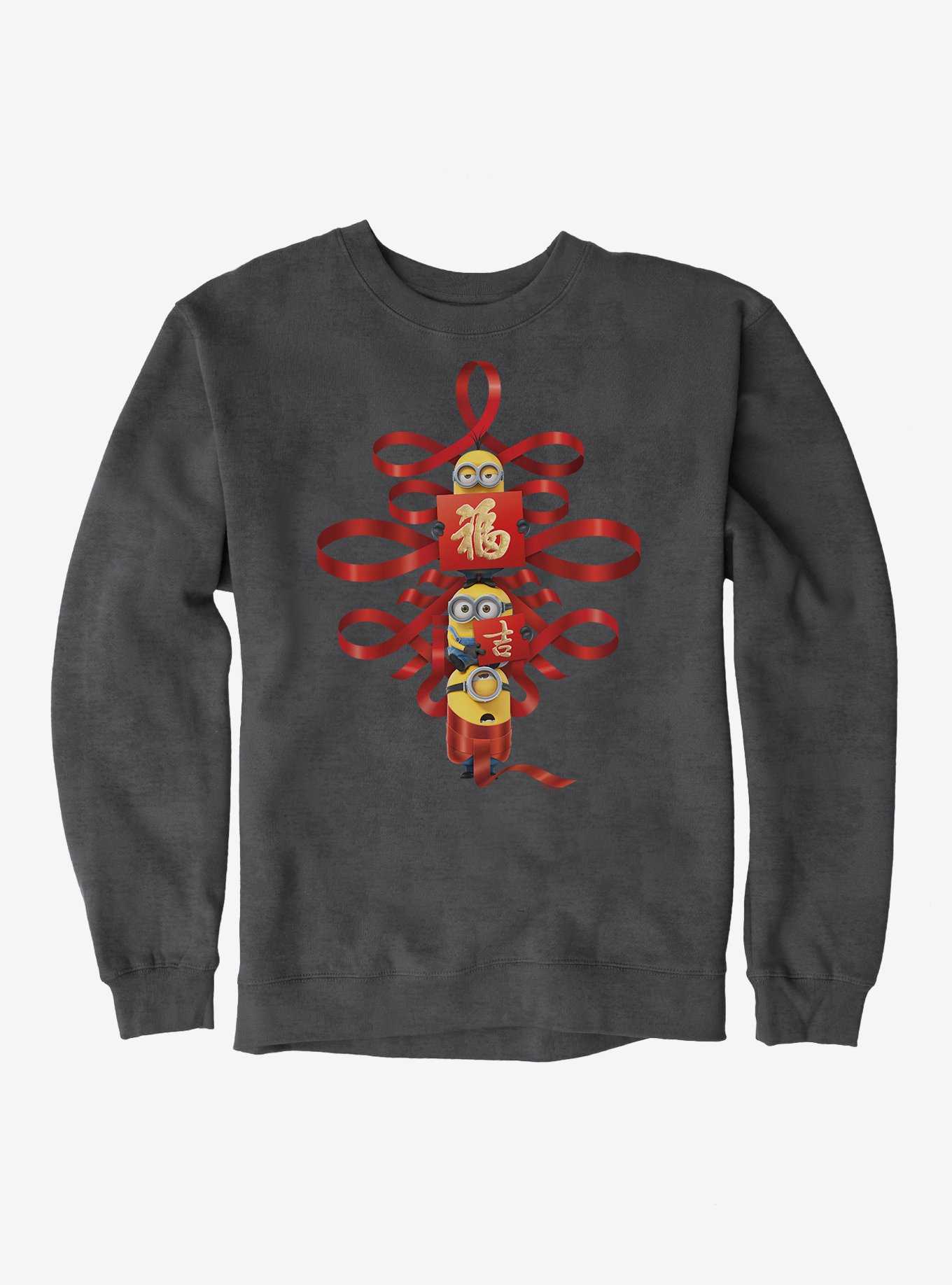 Minions Chinese New Year Red Packet Sweatshirt, , hi-res