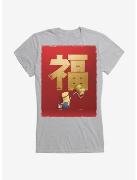 Minions Chinese New Year Celebration Wall Girls T-Shirt, , hi-res
