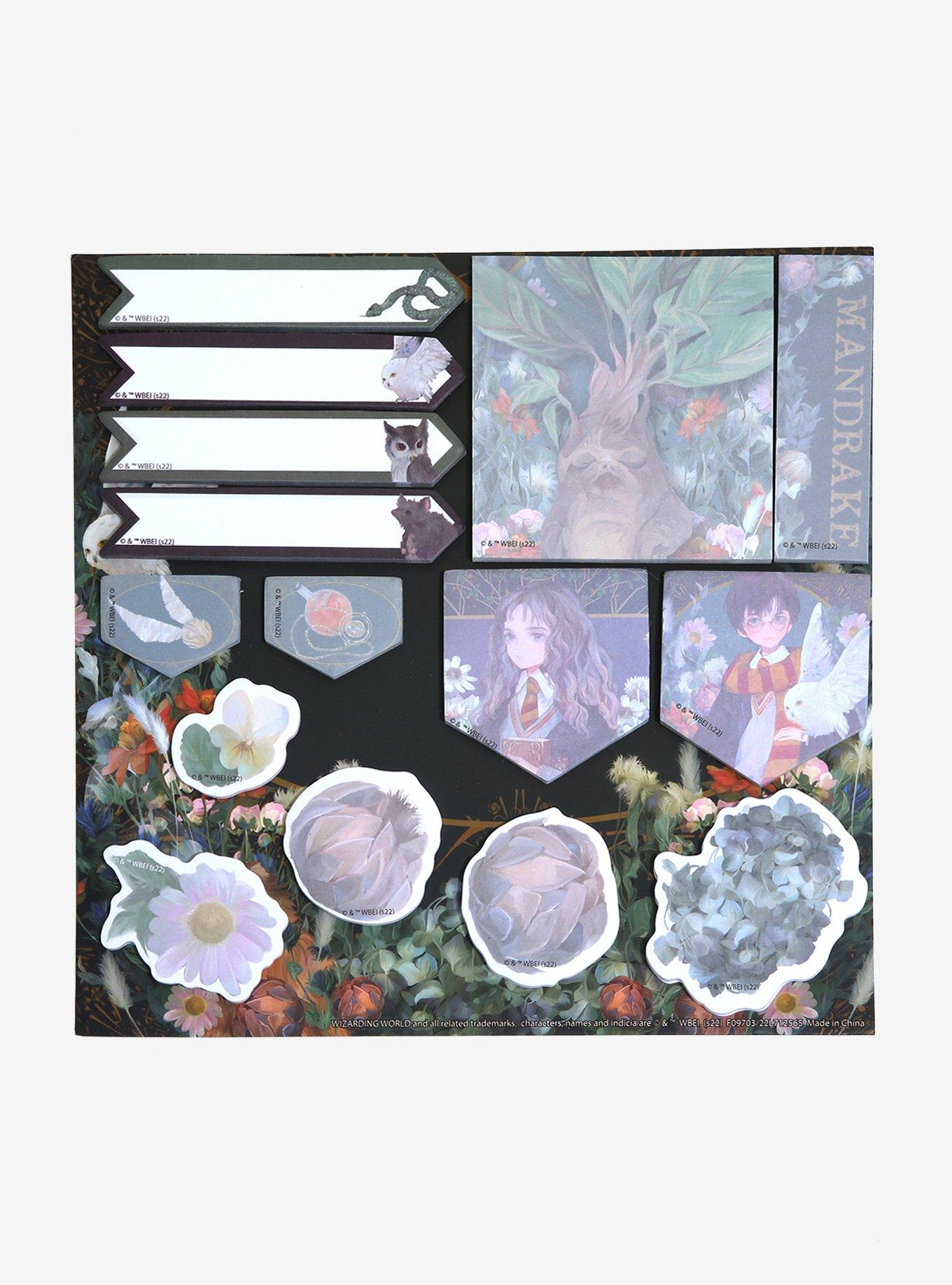 Harry Potter Dark Garden Doodle Sticky Note Set, , hi-res