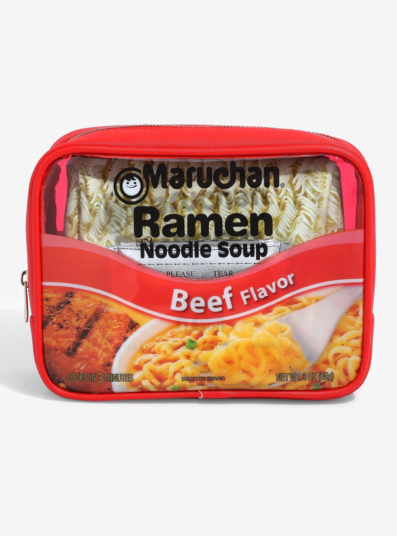 Maruchan Beef Ramen Noodle Soup Cosmetic Bag Set  , , hi-res