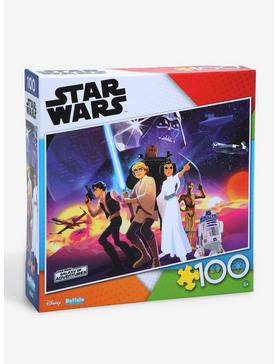 Plus Size Star Wars Galaxy of Adventures Group Portrait 100-Piece Puzzle, , hi-res