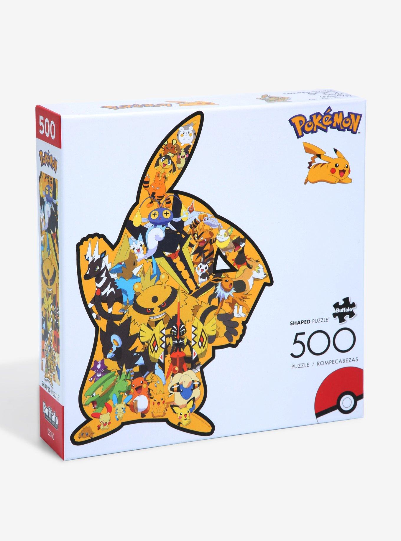 Pok&eacute;mon Pikachu Shaped 500-Piece Puzzle, , hi-res