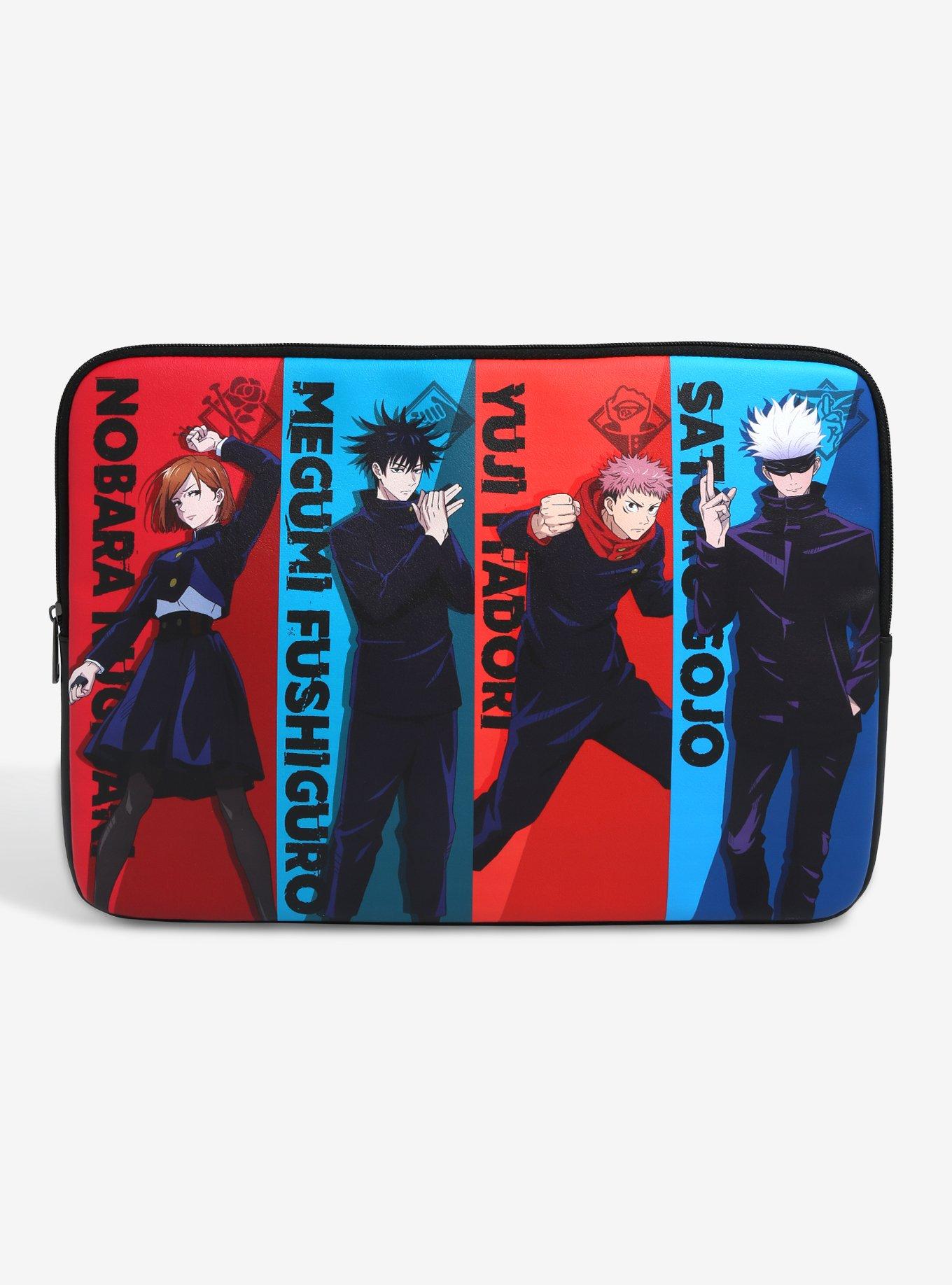Jujutsu Kaisen Character Panels Laptop Case - BoxLunch Exclusive, , hi-res