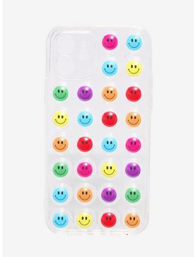 Colorful Smile Face Phone Case For iPhone 12, , hi-res