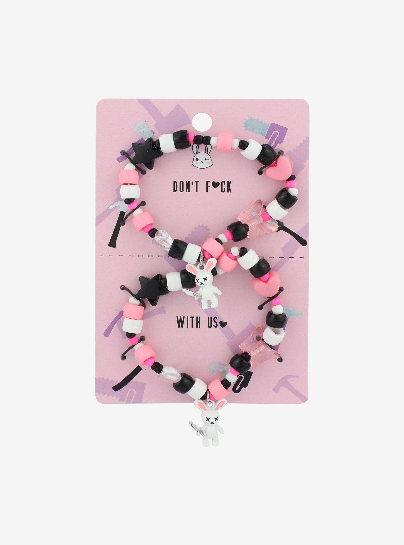 Dead Bunny Chunky Best Friend Bracelet Set Hot Topic