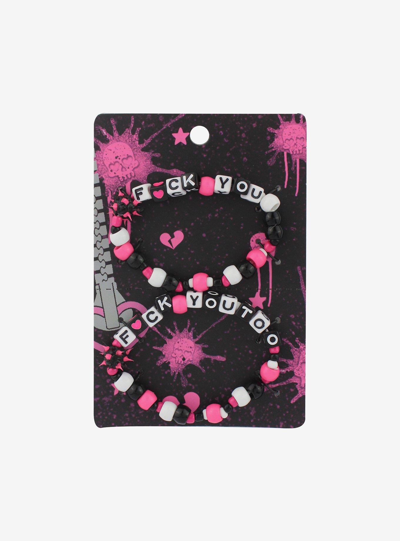 F*ck You & Too Best Friend Bracelet Set, , hi-res
