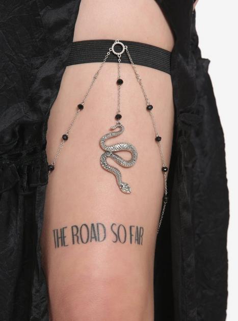 Snake Bead Chain Garter | Hot Topic