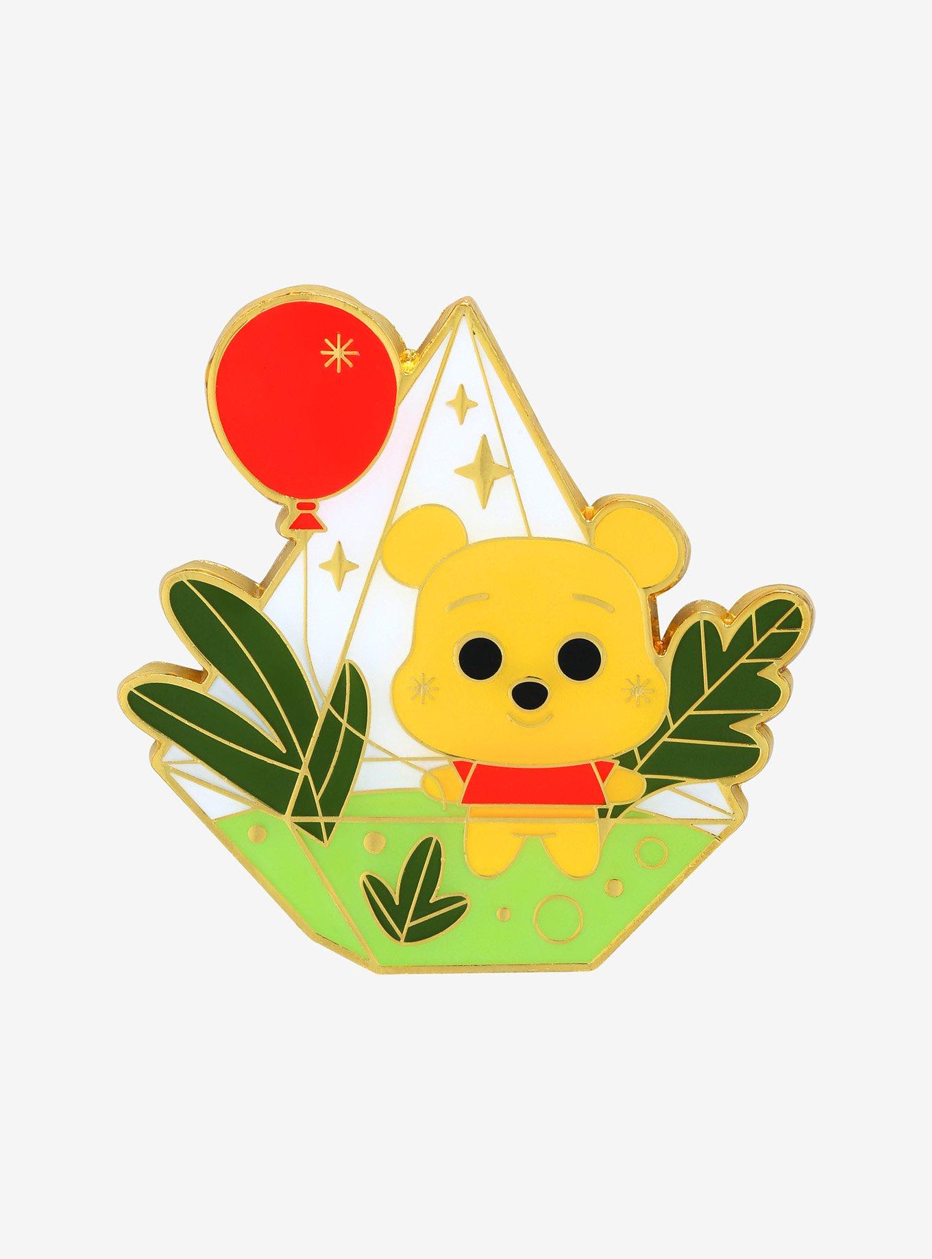 Loungefly Disney Winnie the Pooh Pooh Bear Terrarium Enamel Pin - BoxLunch Exclusive , , hi-res