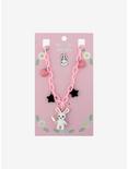 Dead Bunny Charm Chunky Chain Necklace, , hi-res