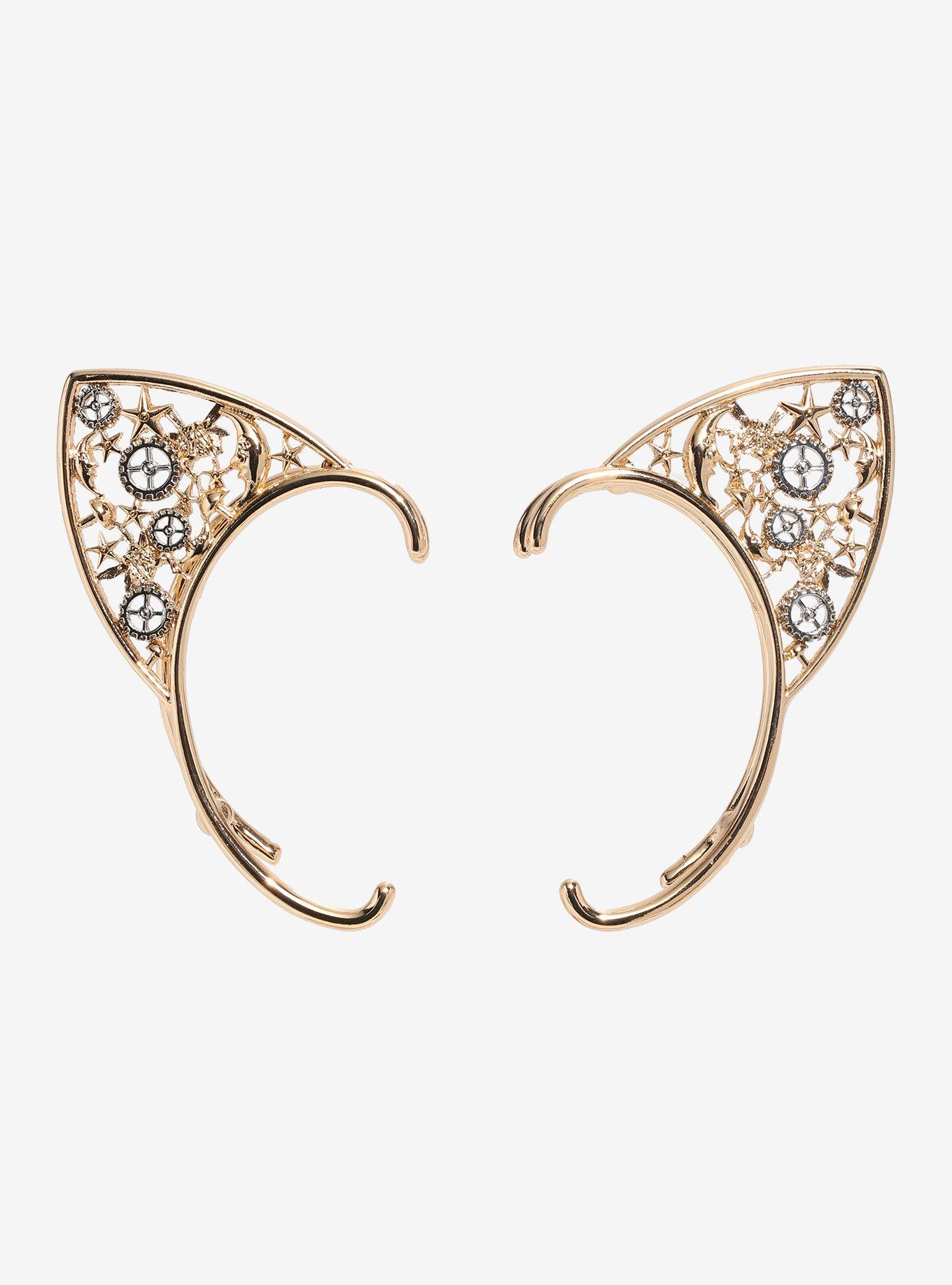 Steampunk Celestial Cat Ear Cuffs Hot Topic