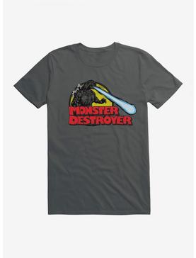 Godzilla Destroyer T-Shirt, CHARCOAL, hi-res