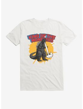 Godzilla Monster T-Shirt, WHITE, hi-res