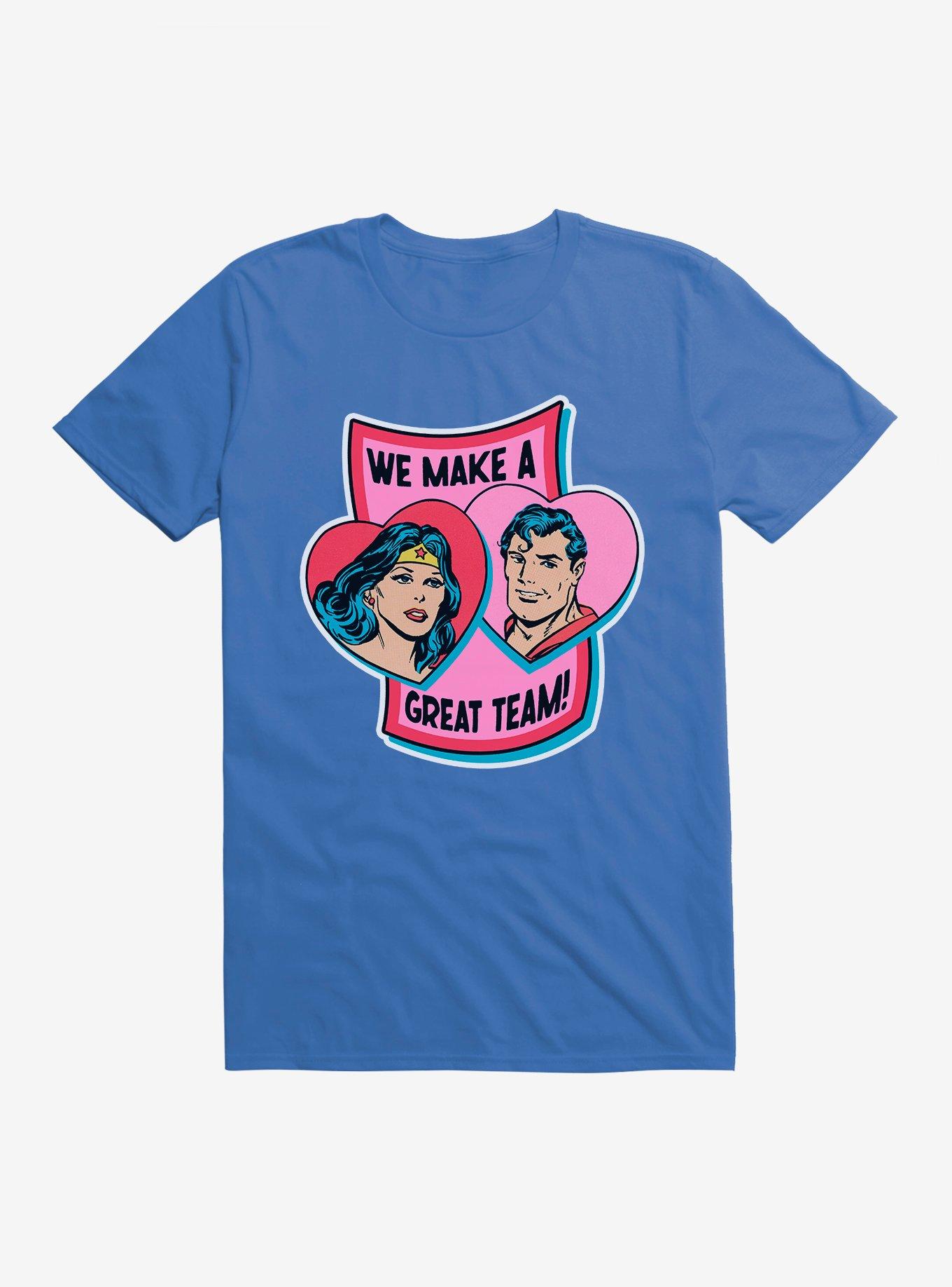 DC Great Team Wonder Woman & Superman T-Shirt, , hi-res