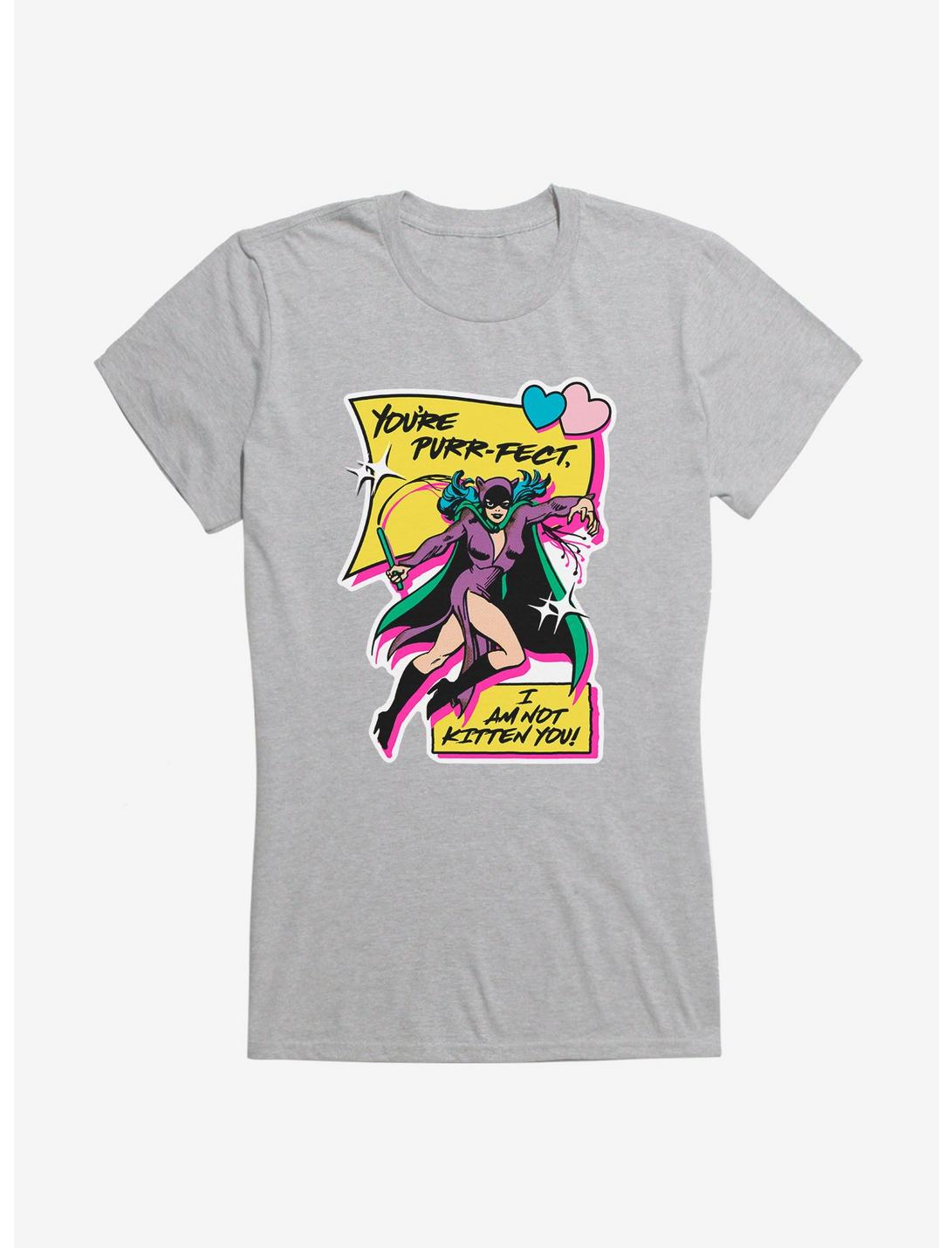 DC Catwoman You're Purrfect Girls T-Shirt, , hi-res