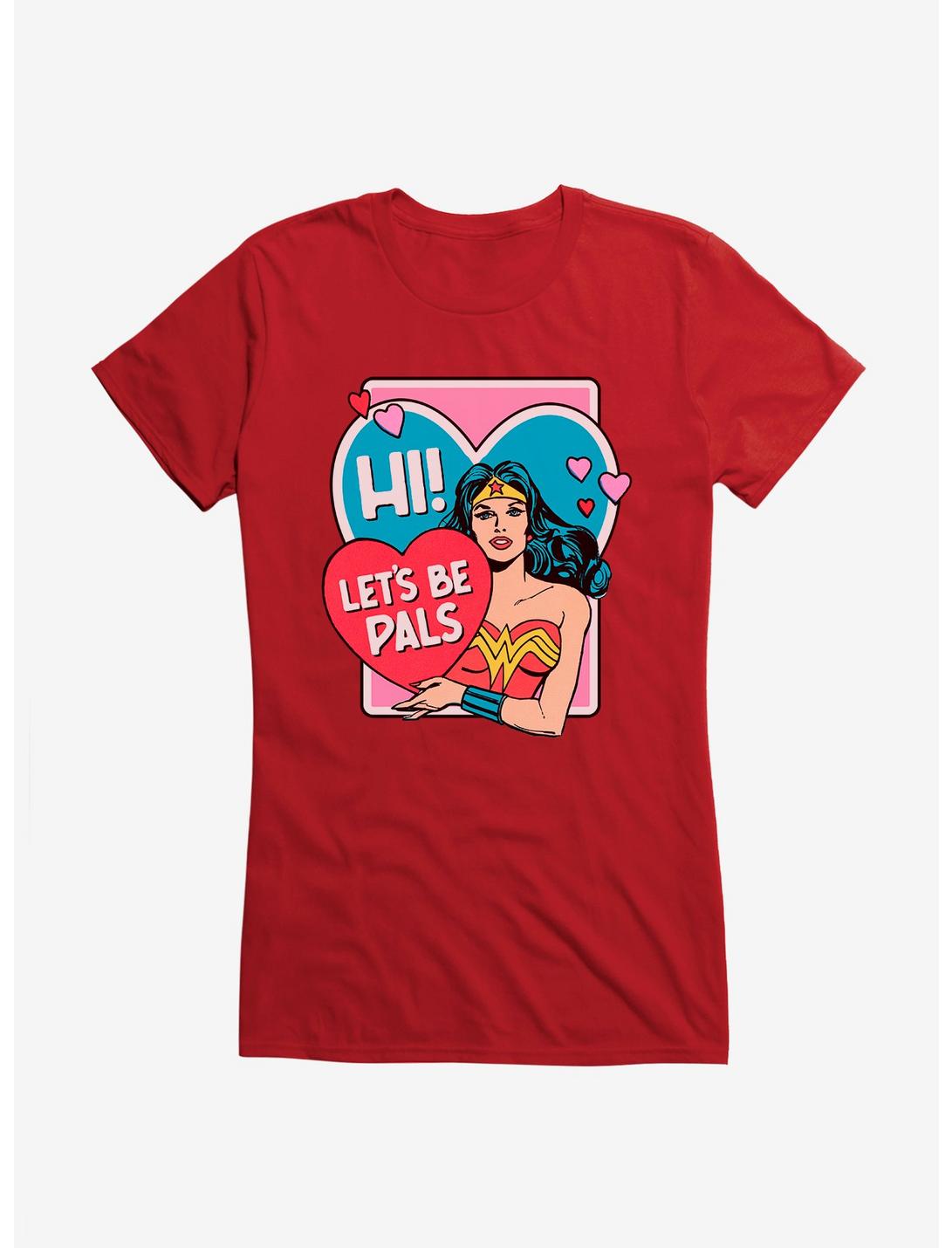 DC Wonder Woman Let's Be Pals Girls T-Shirt, , hi-res