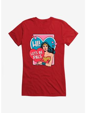 DC Wonder Woman Let's Be Pals Girls T-Shirt, , hi-res