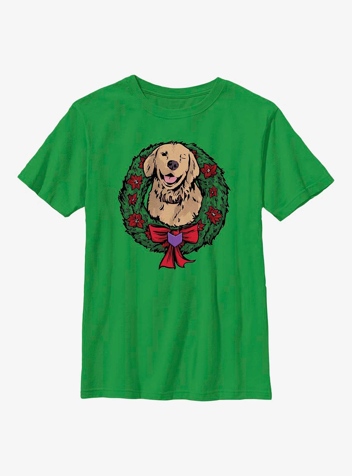 Marvel Hawkeye Lucky Wreath Youth T-Shirt, , hi-res