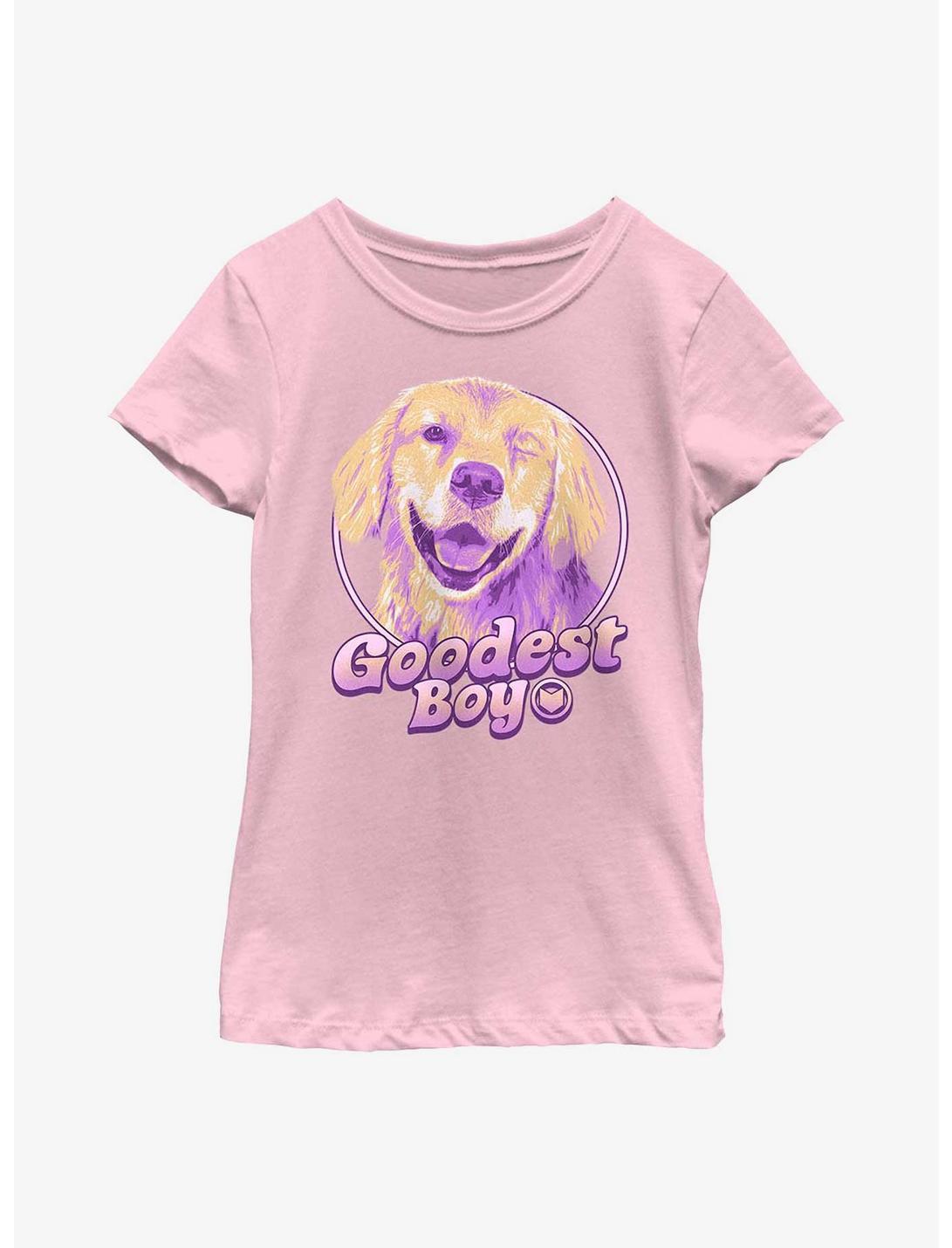 Marvel Hawkeye Goodest Lucky Youth T-Shirt, PINK, hi-res