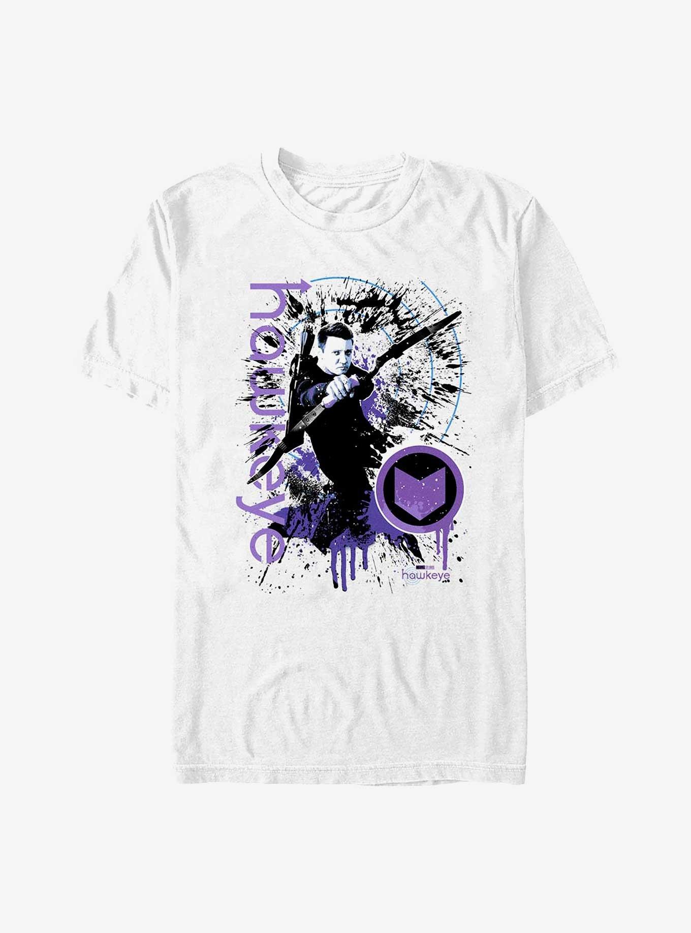 Marvel Hawkeye Bird Splatter T-Shirt, , hi-res