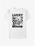 Marvel Hawkeye Lucky Close Up T-Shirt, WHITE, hi-res