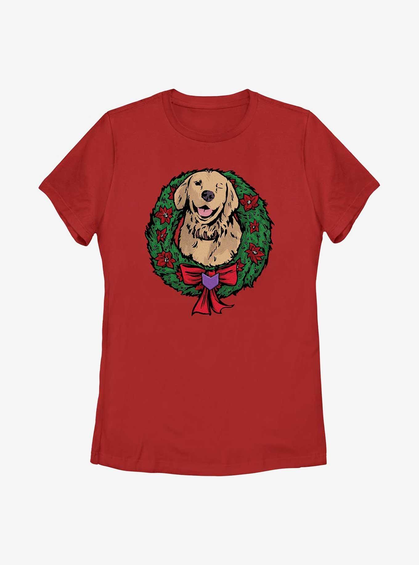Marvel Hawkeye Lucky Wreath Women's T-Shirt, RED, hi-res
