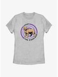 Marvel Hawkeye Pizza Dog Bullseye Women's T-Shirt, ATH HTR, hi-res