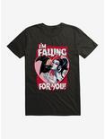 DC Falling For You Batman & Harley Quinn T-Shirt, , hi-res