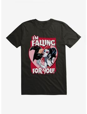 DC Falling For You Batman & Harley Quinn T-Shirt, , hi-res