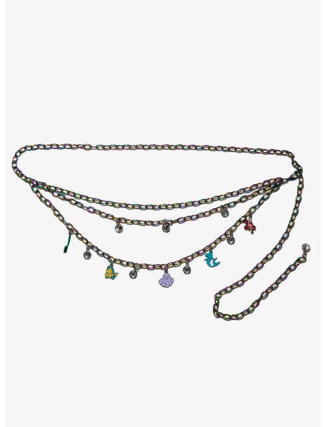 Disney The Little Mermaid Ariel Chain Belt With Charms, , hi-res