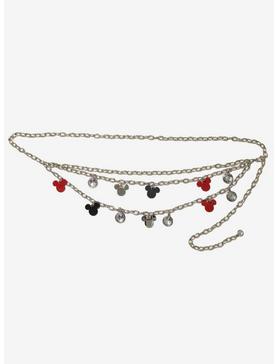 Disney Mickey Mouse Chain Belt With Charms, , hi-res