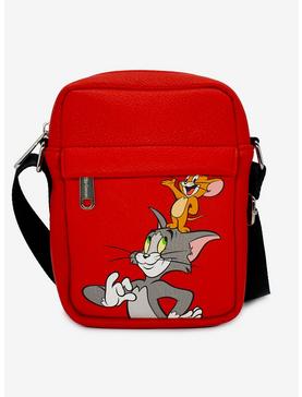 Tom and Jerry Vegan Leather Crossbody Bag, , hi-res