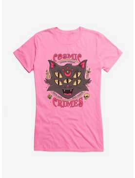 Cats Cosmic Grimes Girls T-Shirt, , hi-res