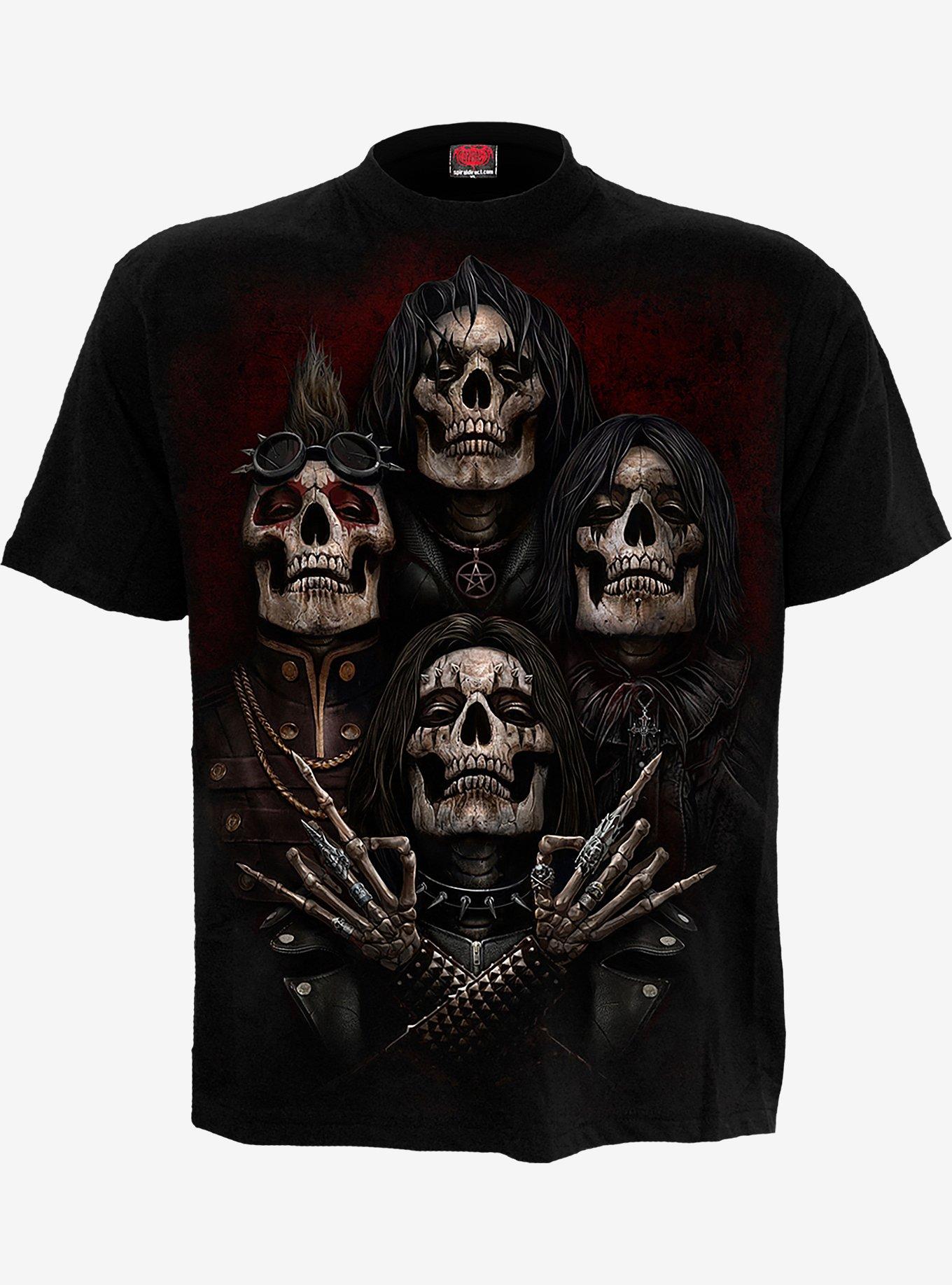 Faces Of Goth T-Shirt, BLACK, hi-res
