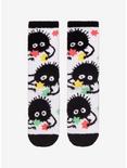 Studio Ghibli Spirited Away Soot Sprites Star Candy Fuzzy Crew Socks, , hi-res