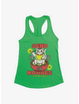 Cats Send Noodes Girls Tank, , hi-res
