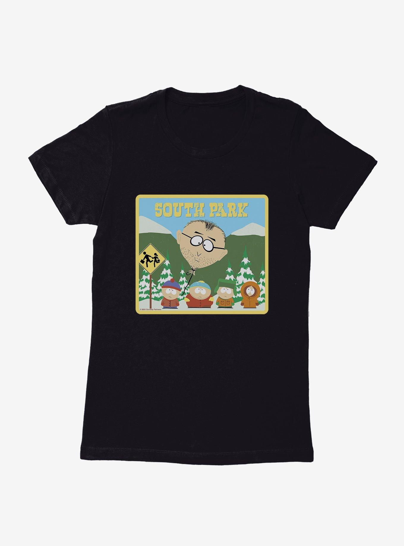 South Park Bus Stop Womens T-Shirt, , hi-res