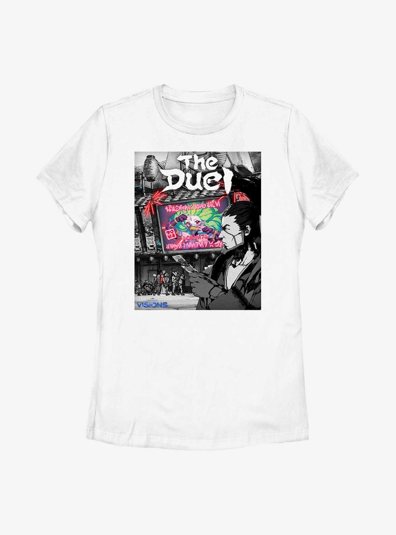 Star Wars: Visions The Duel Womens T-Shirt, WHITE, hi-res