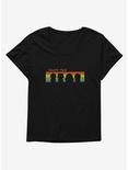 South Park Rainbow Silhouette Womens T-Shirt Plus Size, , hi-res
