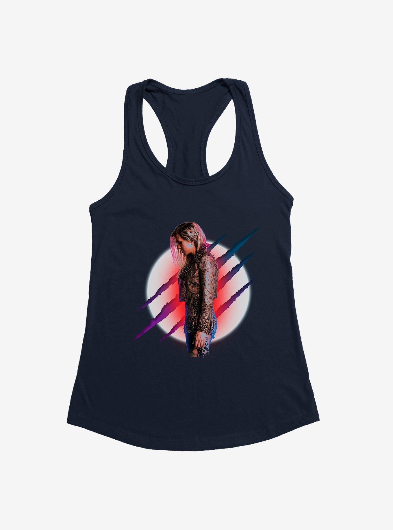DC Comics Wonder Woman 1984 The Cheetah Clawed Girl's Tank, NAVY, hi-res