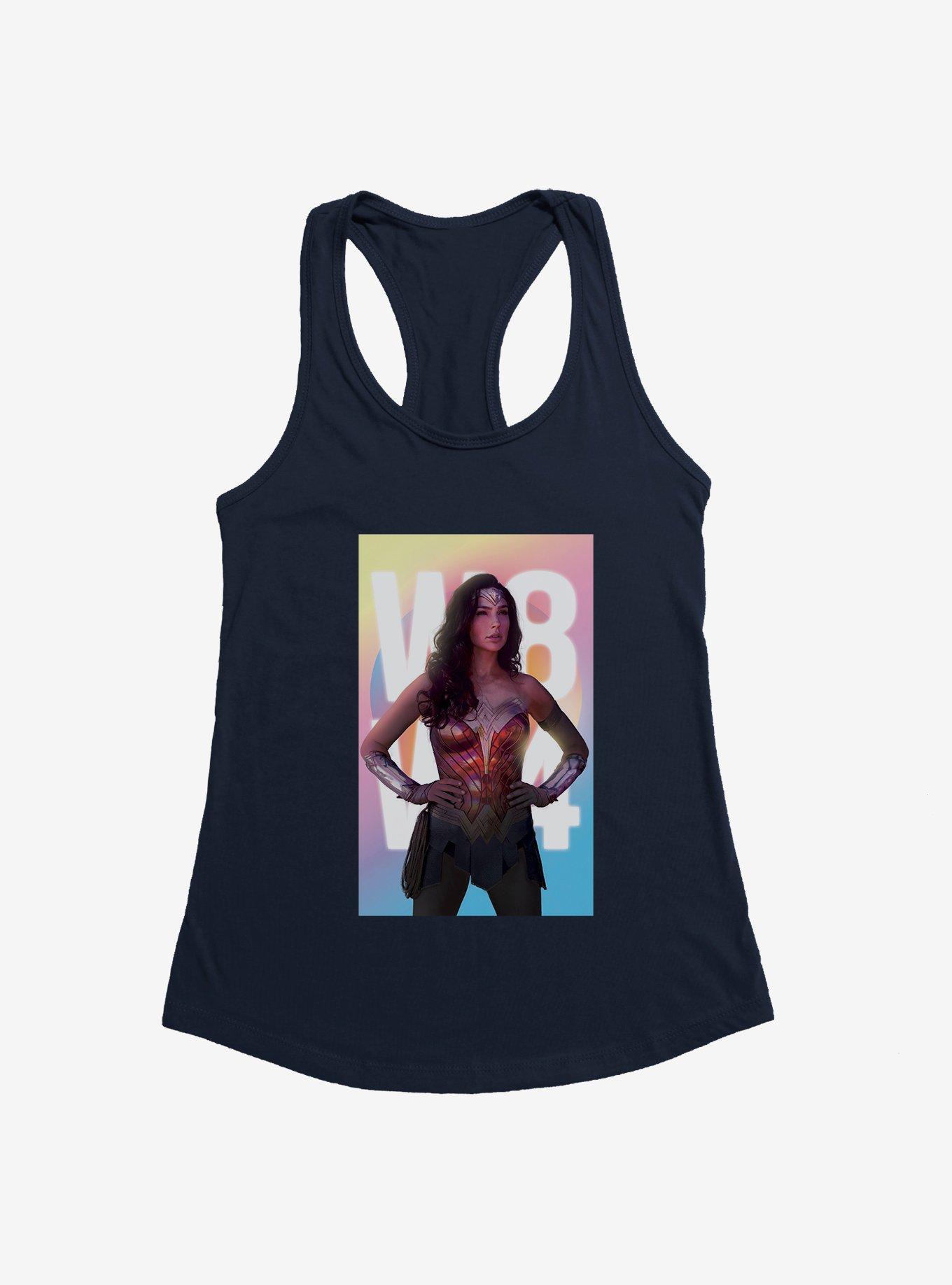 DC Comics Wonder Woman 1984 WC84 Logo Stance Girl's Tank, , hi-res