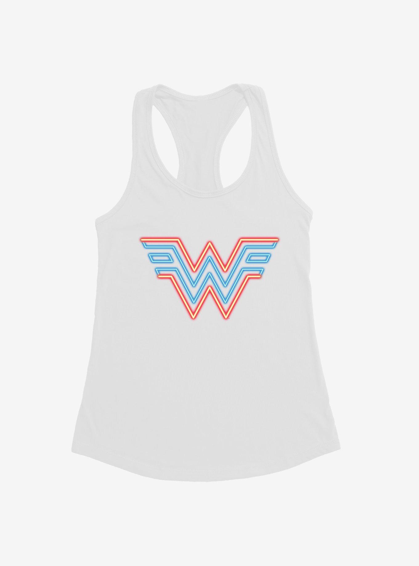 DC Comics Wonder Woman 1984 Neon Logo Girl's Tank, , hi-res