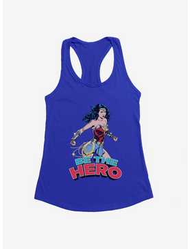 DC Comics Wonder Woman Be The Hero Girl's Tank, , hi-res