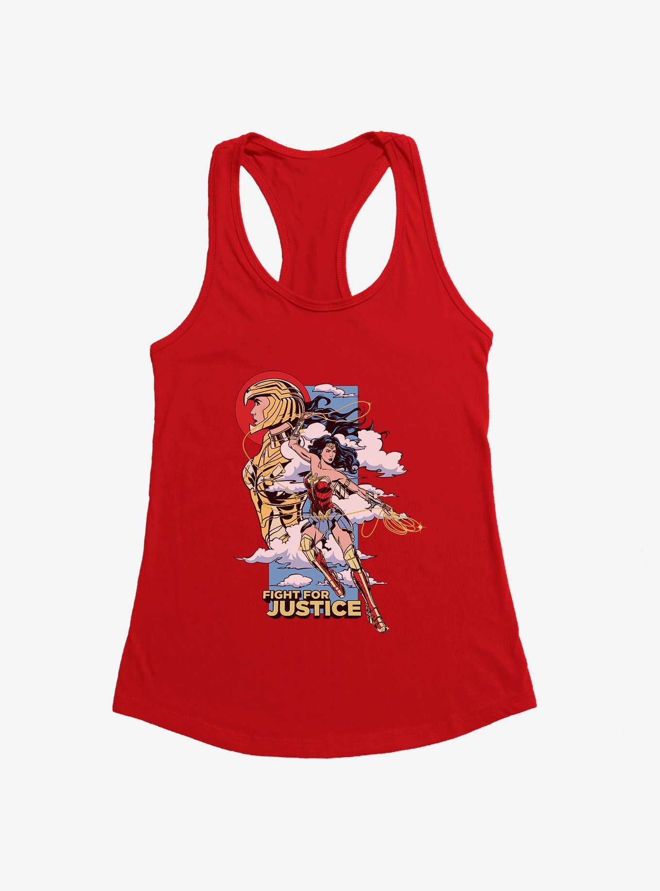 DC Comics Wonder Woman Fight For Justice Girl's Tank, , hi-res