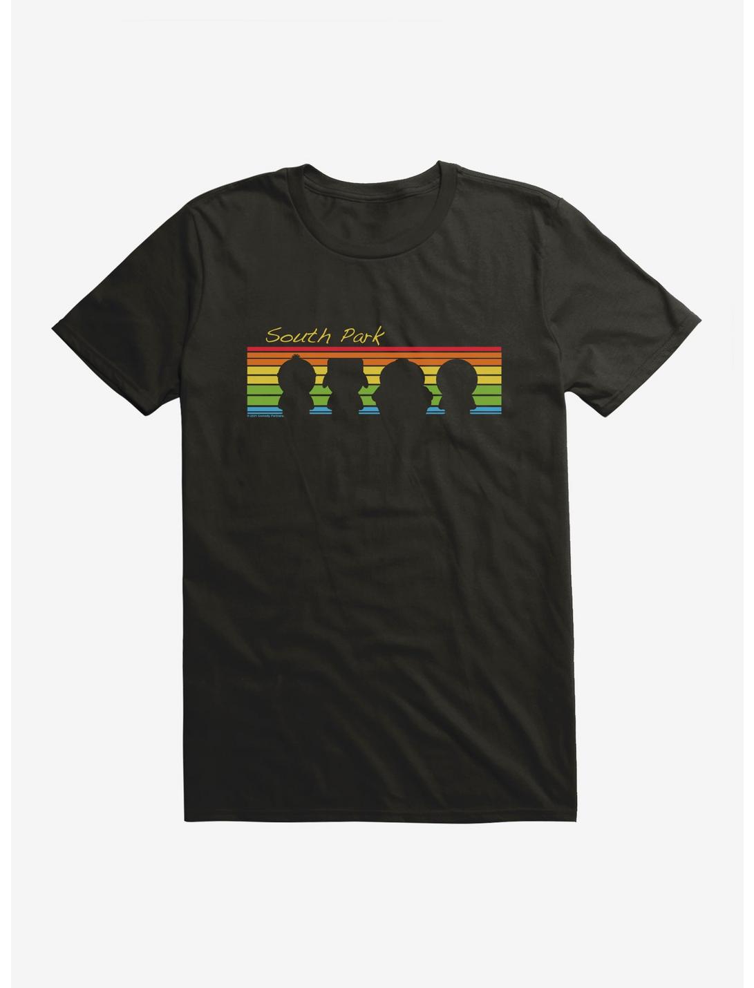 South Park Rainbow Silhouette T-Shirt | BoxLunch