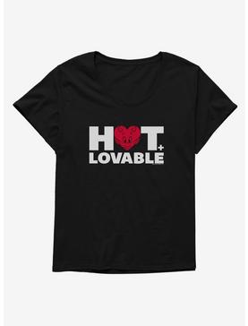 Hot Stuff Hot Lovable Womens T-Shirt Plus Size, , hi-res